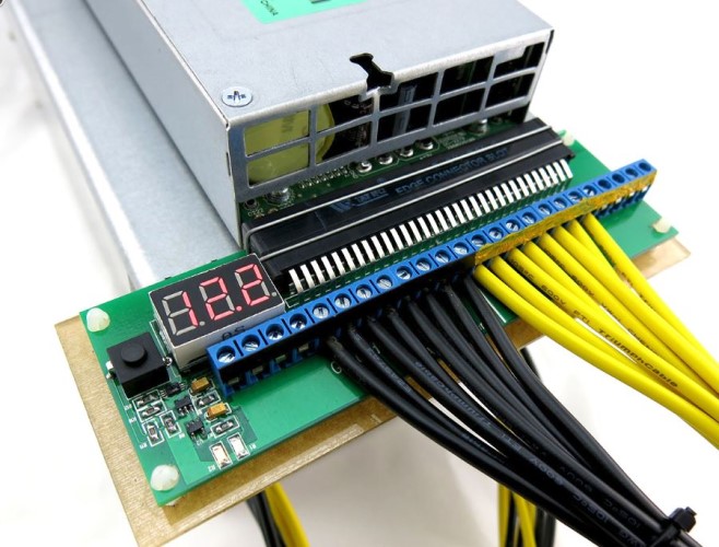 ParallelMiner X-Adapter + HP Common Slot Server Power Supply